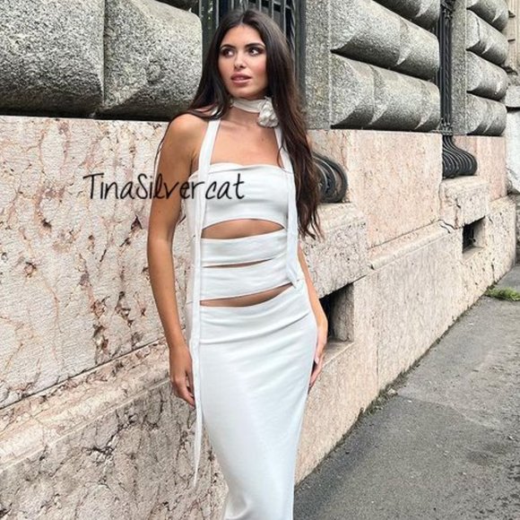 BLOGGER'S FAVE! Zara Floral Scarf Choker NWT - Picture 12 of 17